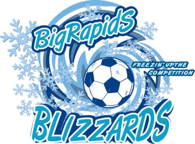 Bliizards Soccer Team Logo